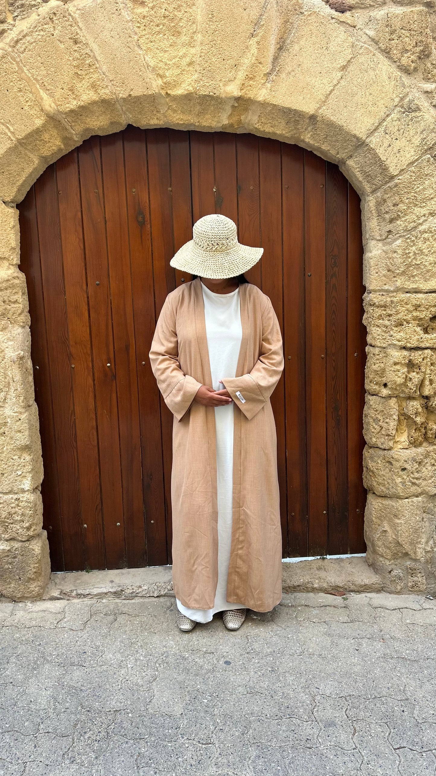 The Beige Kimono