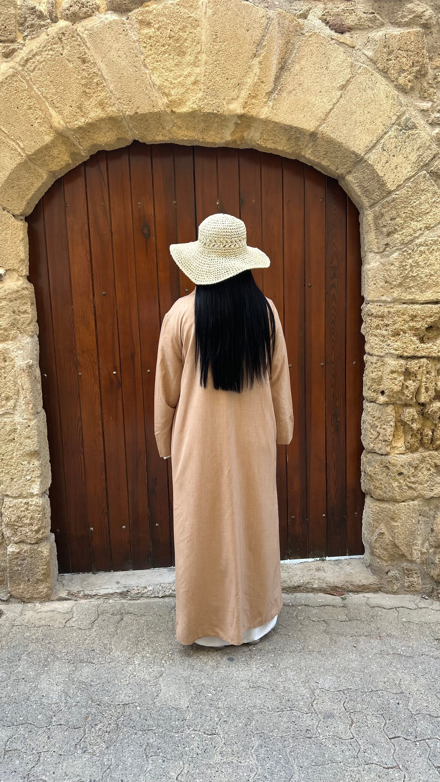 The Beige Kimono