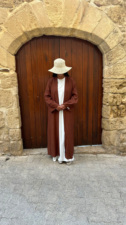 The Brown Kimono